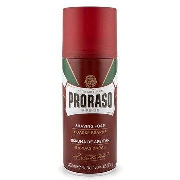 PRORASO 刮鬍泡 紅標 檀香  1瓶  300ml