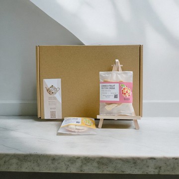 | 果乾水25入+果乾茶25入 | 雙重風味自由配 | 無印紙盒直接出貨