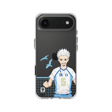 iPhone Air Clear Case（相機按鈕） 透明 - 排球少年 Haikyu!! - 球場上的星海