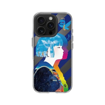 iPhone 16 Pro Clear 透明 - MITSUME - Blue bird