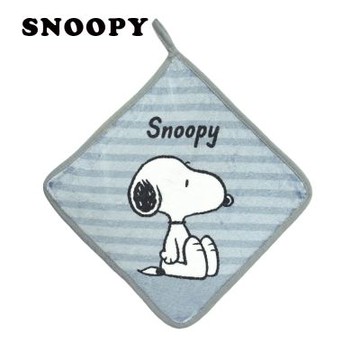 史努比Snoopy 超細纖維印花小方巾(史努比單件)_MORINO