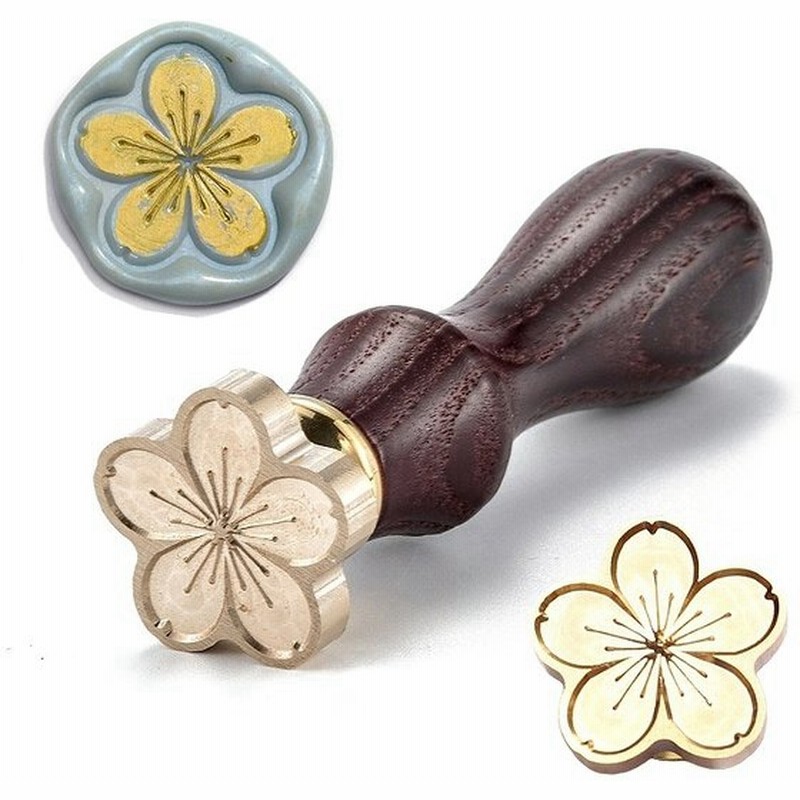 シーリングワックス用 スタンプ ダイカット 桜シェイプ 通販 Lineポイント最大get Lineショッピング