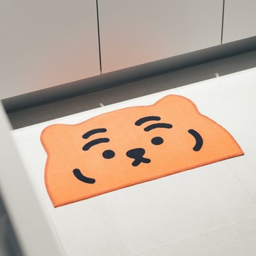 🇰🇷 韓國KKOBA 現貨 Muzik Tiger 小老虎🐯 03 呆呆虎 薄款 地毯 廚房地墊 韓國文創
