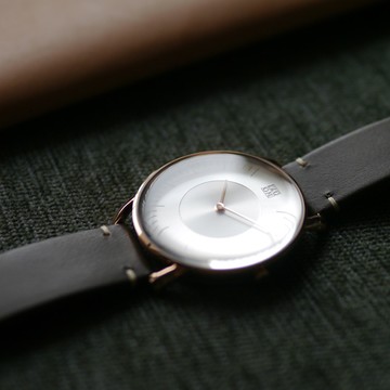 ZOOM｜SILO 極地光暈腕錶-玫瑰金/39mm