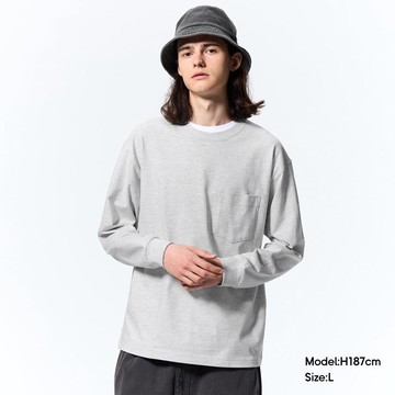 男女適穿-Heavy Weight重磅圓領T恤(長袖)