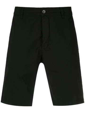 Osklen - buttoned bermuda shorts - men - Cotton - 46 - Black