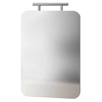 TEMPEST 純鈦砧板 雙面版 麥秸稈 + 純鈦  鈦原色  1個  250 x 390 x 14mm