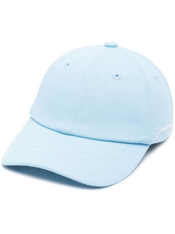 Jacquemus - La Casquette Jacquemus cap - men - Cotton - 56 - Blue