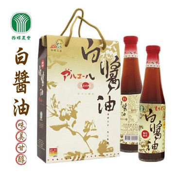【西螺農會】白醬油禮盒X1盒(400ccX6瓶/盒) 免運費