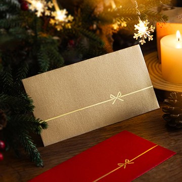 簡約風萬用燙金紅包袋(10入/包)-2包組 (過年/生日/慶賀可用)-多款可選 金