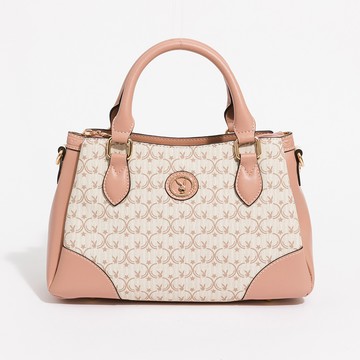 ✨雙12年度狂歡 - 秒殺6折│PLAYBOY - 手提包附長背帶 MilkshakeBunny 系列-粉色(542-5102-12-6)