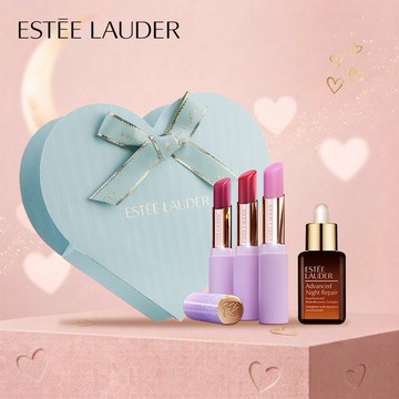 給情人透亮好氣色【Estee Lauder 雅詩蘭黛】1+1 水啵啵潤唇小棕心意禮盒 💗| 潤唇膏 生日禮物 IU同款 唇膏 情人節禮物