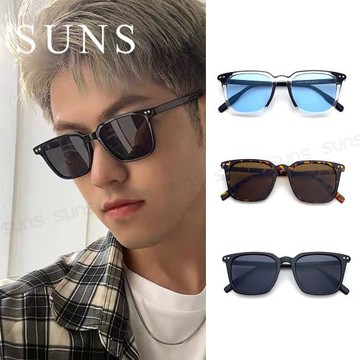 【SUNS】韓版墨鏡 個性潮流情侶款 ins韓妞必備眼鏡  輕量材質 配戴舒適 S36
