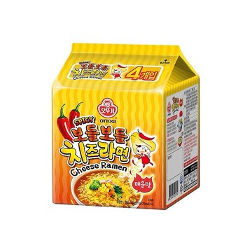 韓國不倒翁~辣起司風味拉麵(111gx4包)