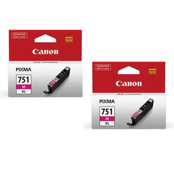 Canon CLI-751XL M 紅色2入 高容量 原廠墨水匣