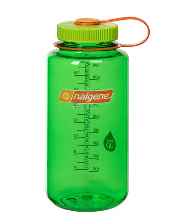 Nalgene 寬嘴水壺/運動水瓶/寬口瓶 Tritan 1000cc 美國製 2178-2064 哈密瓜