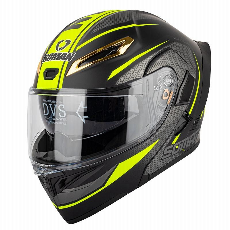 売り切れ必至！ SOMAN バイク用ヘルメット フルフェイスヘルメット