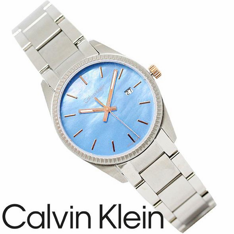 カルバンクライン 腕時計 レディース 時計 ブルーシェル 文字盤 CalvinKlein CK K5R33B4X 新品 無料ラッピング可 プレゼント  ギフト | LINEショッピング