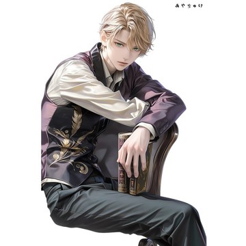 【9 月新品】07-148-0229 人物貼紙 幻想復古浪漫喫茶