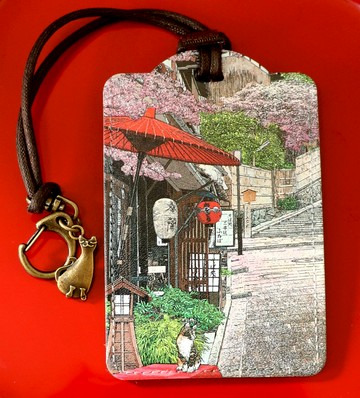 台灣藝術家 - 【林宗範系列】賞櫻嬉春-藝術經典證件皮套