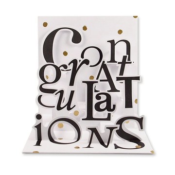 祝賀字母【Up With Paper-立體卡片 恭喜道賀】