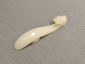 清代老白玉雕件 –  純古董SA-162