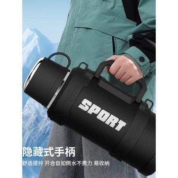 316大容量戶外保溫壺便攜車載保溫水壺不銹鋼保溫杯宿舍家用暖瓶