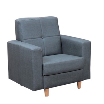 【MUNA家居】6713型雲寶貓抓皮單人座沙發