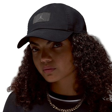 【NIKE】J CLUB CAP US CB FLT PATCH 帽子 棒球帽 黑 FD5181-013