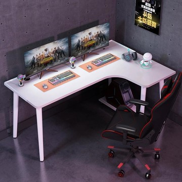 ??快速出貨?? 附發票 電腦桌 書桌 臥室桌子 辦公桌 工作桌 電腦臺式桌 家用轉角電競桌套裝現代簡約一體辦公桌子 臥室寫字書桌