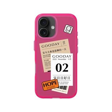iPhone 16 Clear 粉漾桃 - 好日曆 GOODAY (星期安有限公司) - 宜日日好日