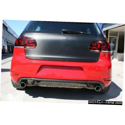 エアロパーツ フォルクスワーゲンVWゴルフ6 VI MK6 GTI 10-13炭素繊維