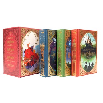 Harry Potter Books 1-3 Boxed Set (MinaLima Ed./3冊合售)/哈利波特/J. K. Rowling eslite誠品