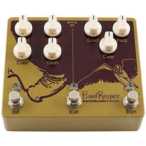 EarthQuaker Devices Hoof Reaper V2 Double Fuzz Guitar Effects Pedal with Oc