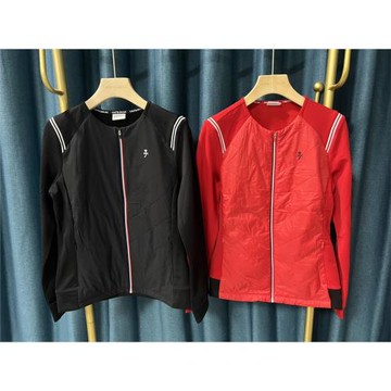 29 P004 出口韓國高爾夫女士冬季新品短款保暖輕薄絨外套推薦好貨