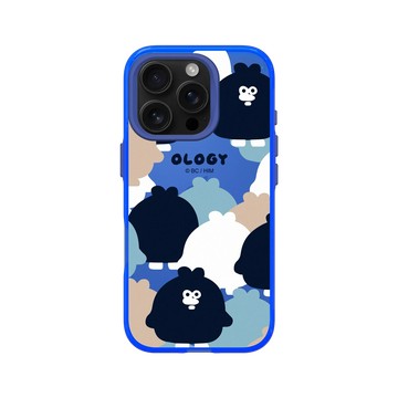 iPhone 16 Pro Clear 激光藍 - 奧樂雞 Ology - 迷彩雞