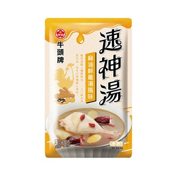 牛頭牌速神湯-麻油鮮雞湯 3包入
