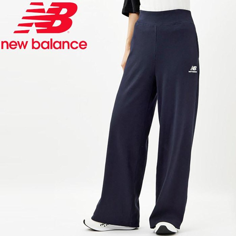 ニューバランス NB Athletics ワイドレッグ リブニットパンツ WP11504