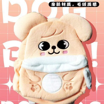⭐韓國代購正版⭐straykids韓國毛絨小揹包學生小狗雙肩包高顏值典藏