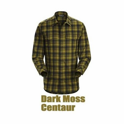 ●536966 ARC'TERYX アークテリクス ●長袖シャツ GRYSON LS SHIRT 742241 サイズS メンズ グレー チェック ARC'TERYX(アークテリクス) / GRYSON LS SHIRT/長袖シャツ/M
