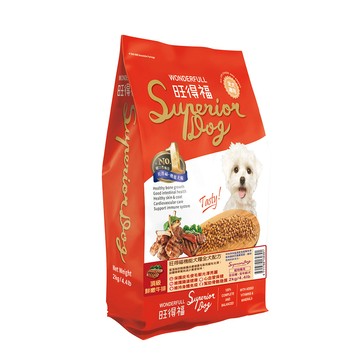 旺得福 機能全齡犬糧-頂級鮮嫩牛排(2kg)