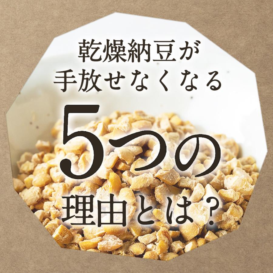 乾燥納豆（200g）国産大豆100% フリーズドライなっとう ひきわりタイプ ドライ納豆 無添加 送料無料 ナットウキナーゼ 納豆菌