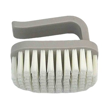 minono 米諾諾 角型硬毛清潔刷 7.7 x 5.8 x 6.4cm 12個  灰色