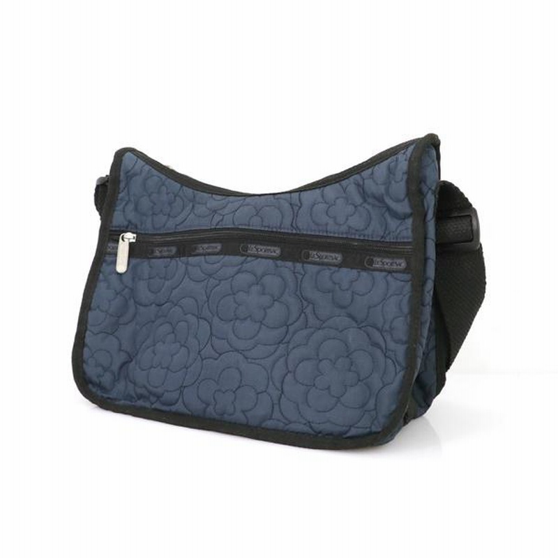 美品】レスポートサック ブラック キルティング ボディバッグ