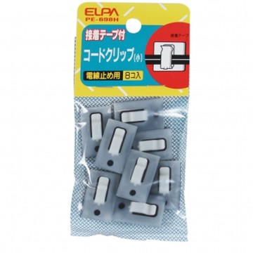 ELPA日本朝日吊掛式自黏固線夾 小 8入 PE-698H