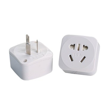 家用電器轉換插頭10轉16五孔帶防護門轉換器阻燃新料大功率轉換插【Snowbelle優選】