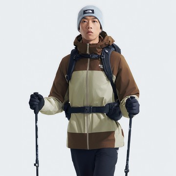 The North Face 北面 男 MOUNTAINLIGHTGTX TRIJKT - AP 兩件式外套 棕
