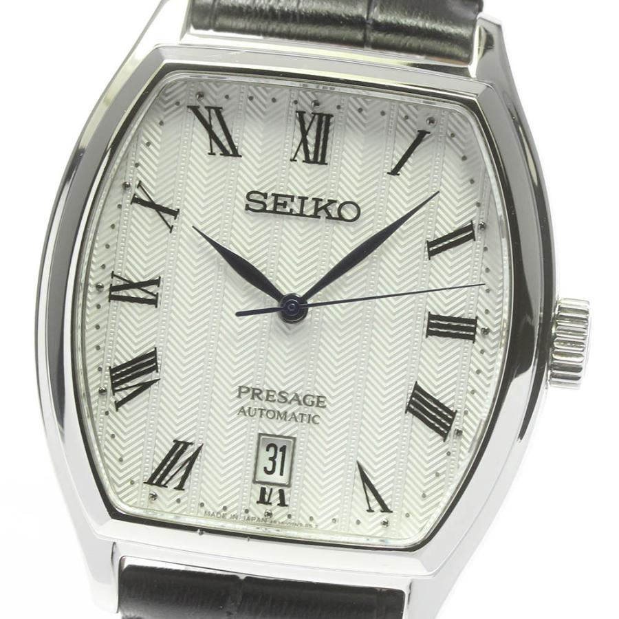 ☆箱・保証書付き【SEIKO】セイコー プレサージュ デイト 4R35-02V0/SARY111 自動巻き メンズ | LINEショッピング