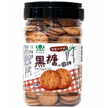 【昇田食品】黑糖小圓餅 270g