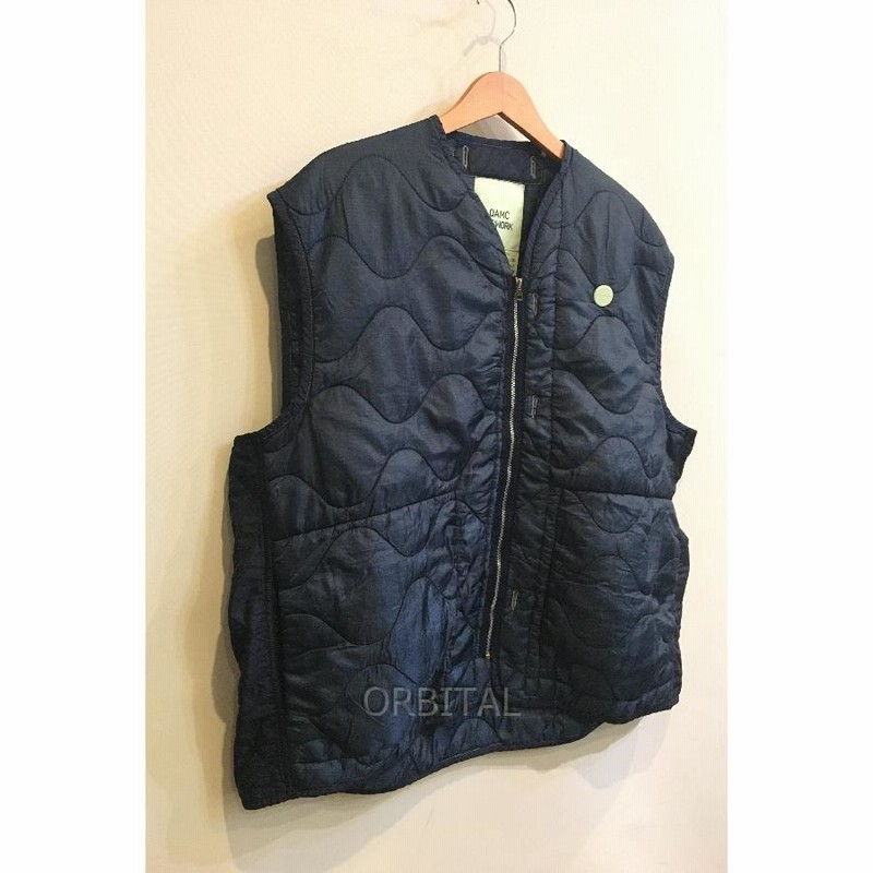 二子玉) OAMC RE:WORK 22SS Zipped Gilet 再構築 キルティング